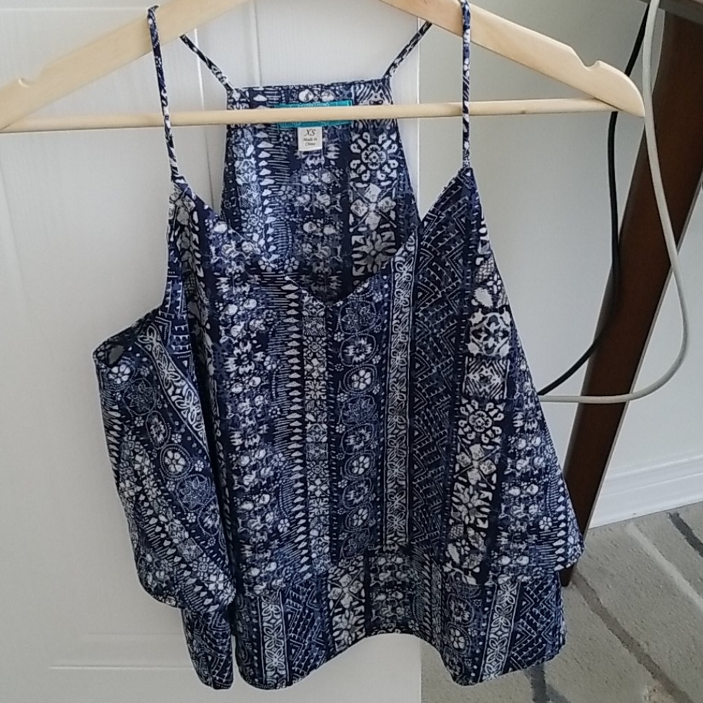 Blue top
